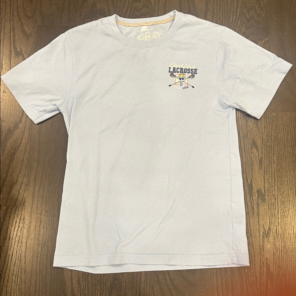 GOAT mens Lacrosse T-Shirt Size XS